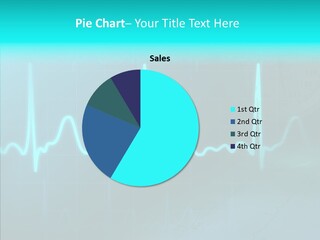 Frequency Analyze Ecg PowerPoint Template