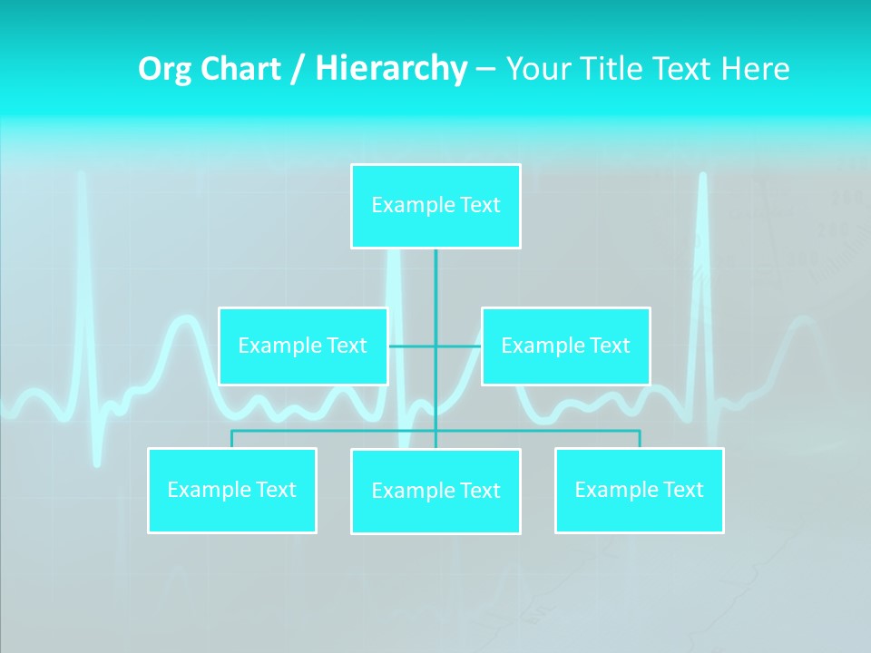 Frequency Analyze Ecg PowerPoint Template
