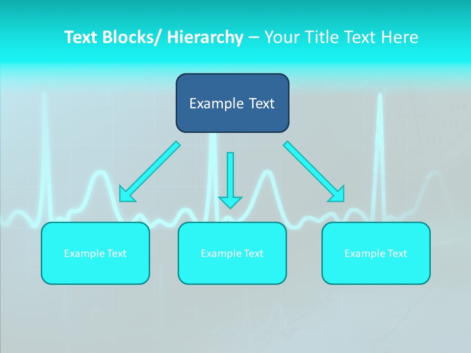 Frequency Analyze Ecg PowerPoint Template