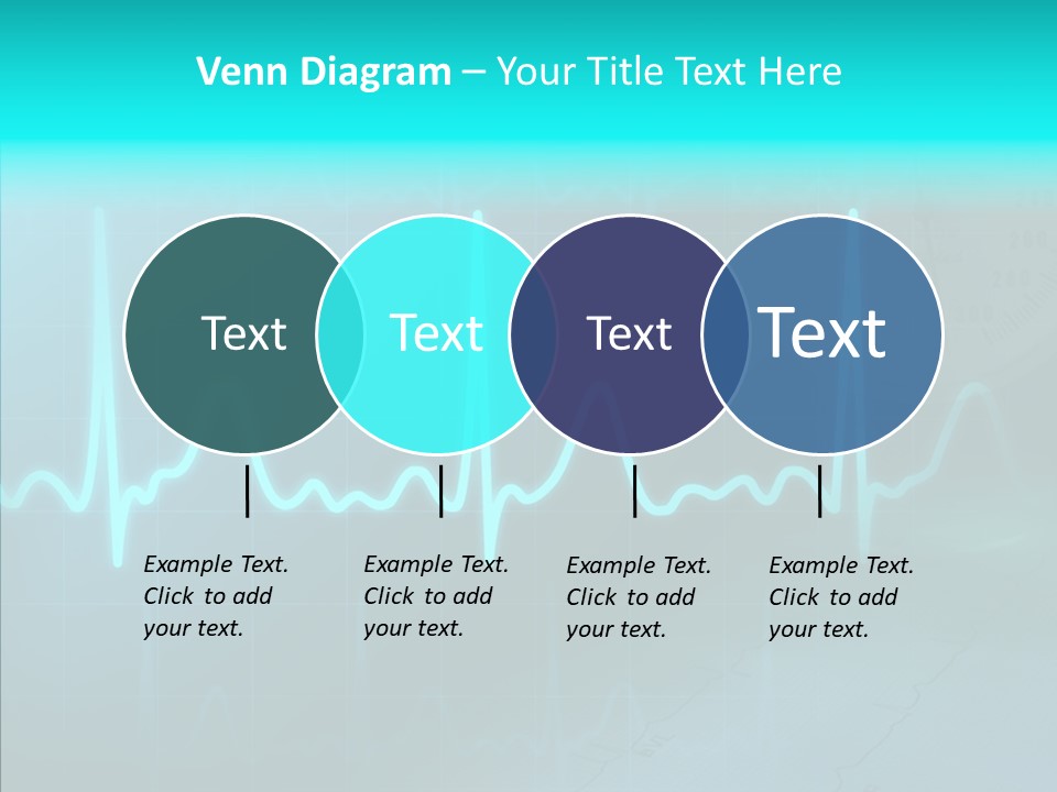 Frequency Analyze Ecg PowerPoint Template