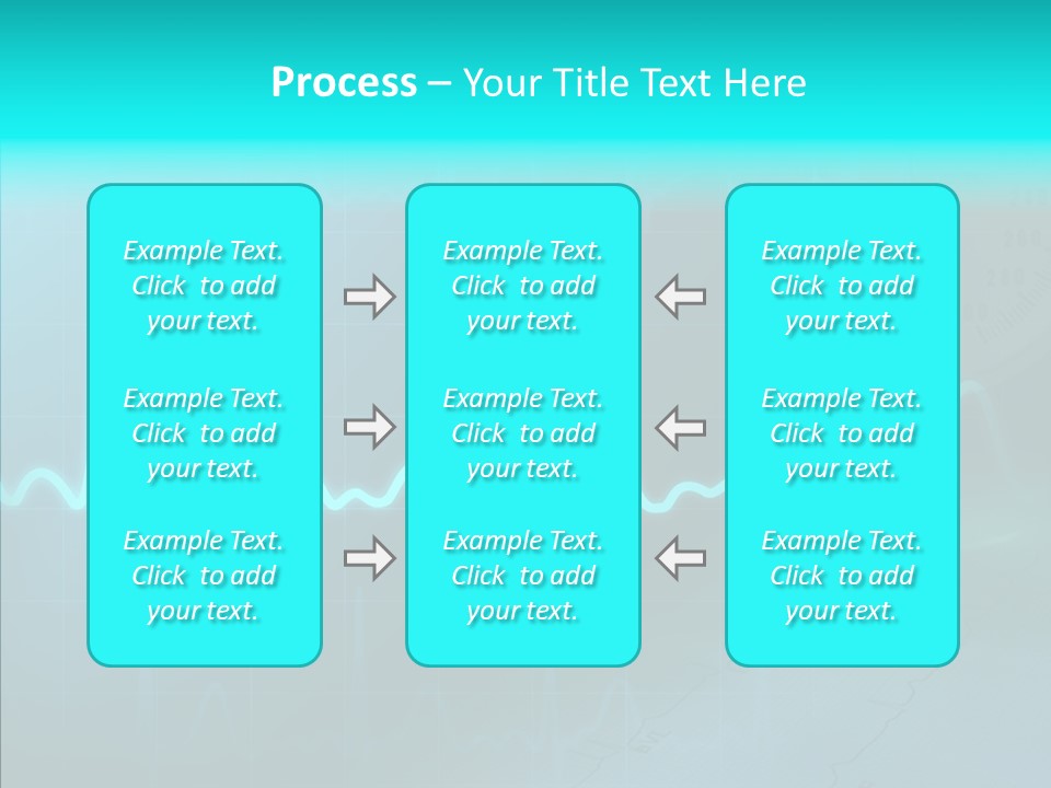 Frequency Analyze Ecg PowerPoint Template