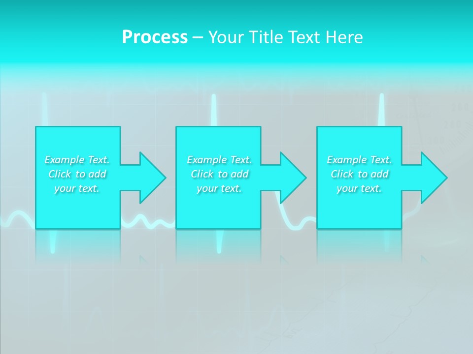 Frequency Analyze Ecg PowerPoint Template