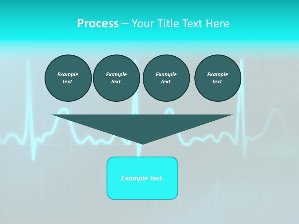 Frequency Analyze Ecg PowerPoint Template
