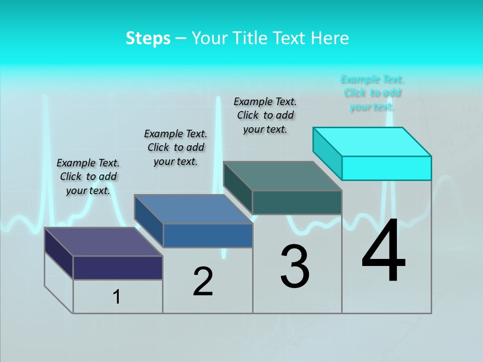 Frequency Analyze Ecg PowerPoint Template