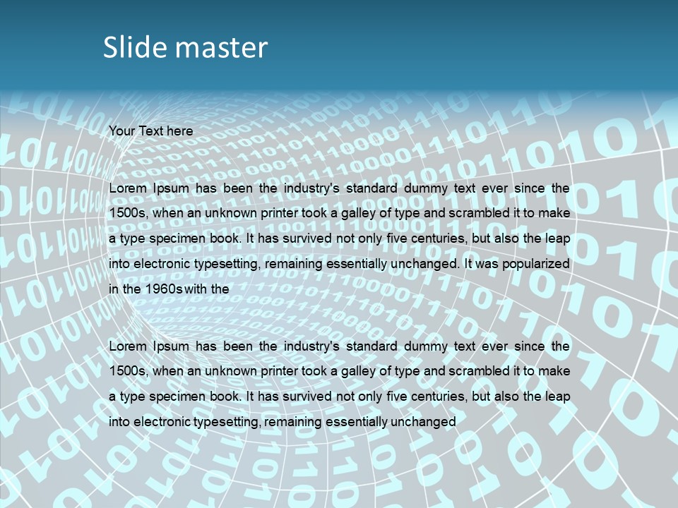 Computer Information Internet PowerPoint Template