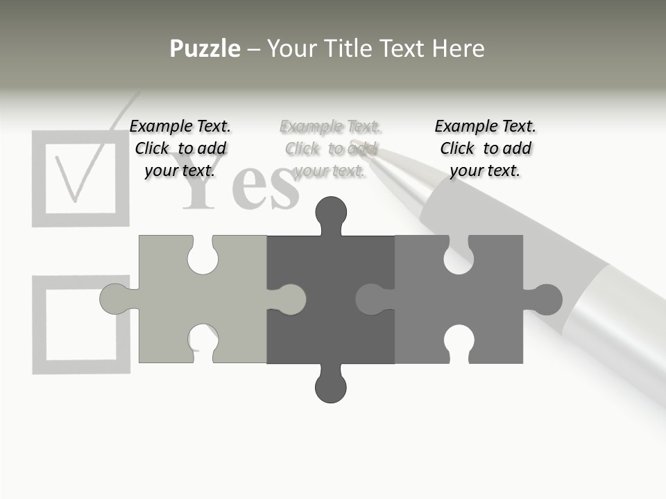 Abstract Agreement Paper PowerPoint Template