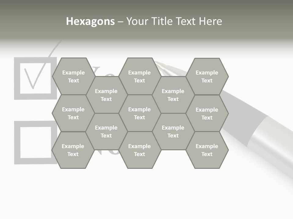 Abstract Agreement Paper PowerPoint Template