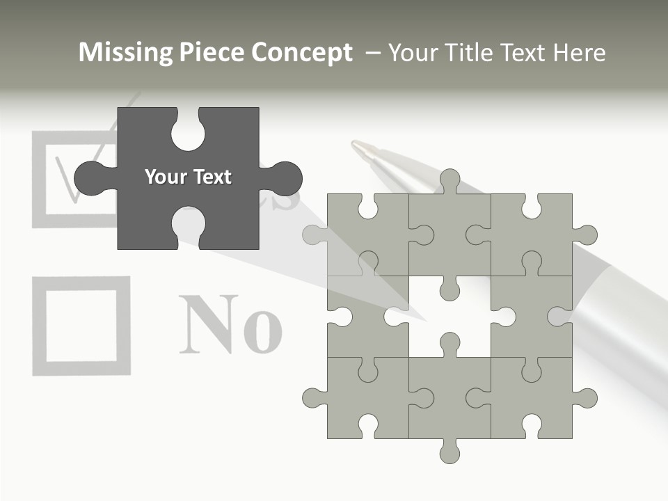 Abstract Agreement Paper PowerPoint Template