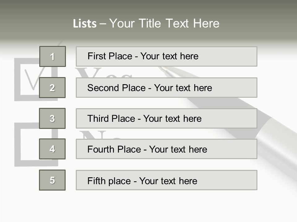 Abstract Agreement Paper PowerPoint Template