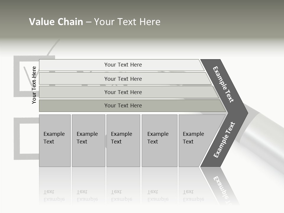 Abstract Agreement Paper PowerPoint Template