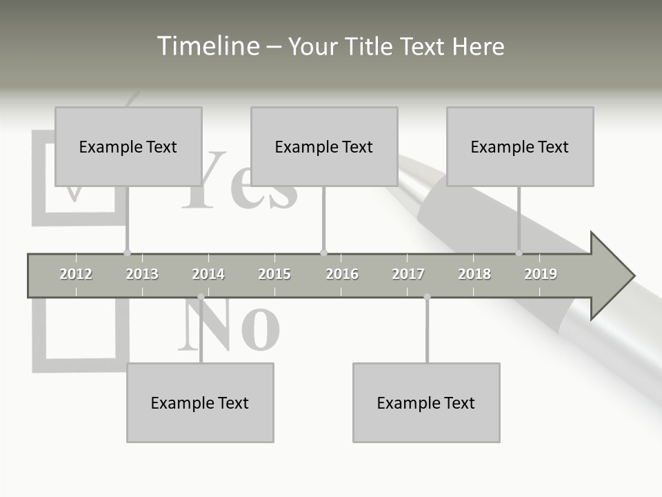 Abstract Agreement Paper PowerPoint Template