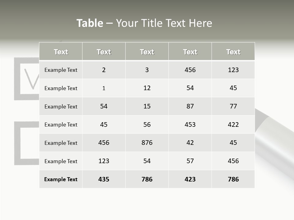 Abstract Agreement Paper PowerPoint Template