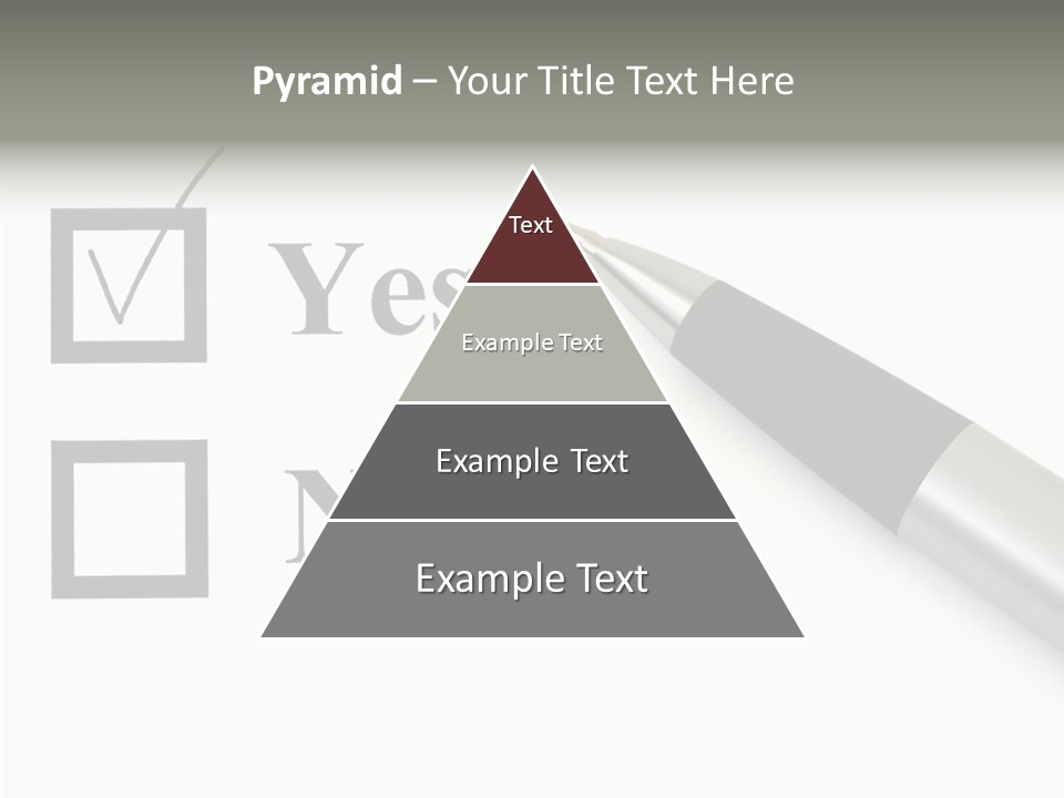 Abstract Agreement Paper PowerPoint Template
