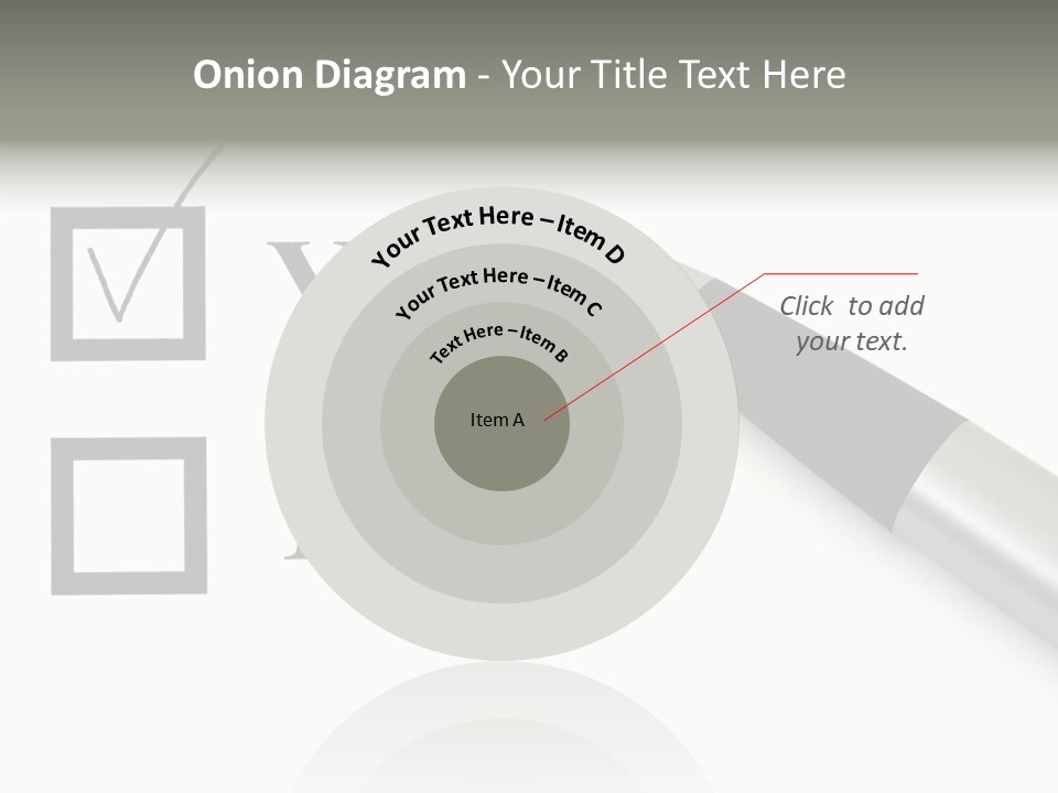 Abstract Agreement Paper PowerPoint Template