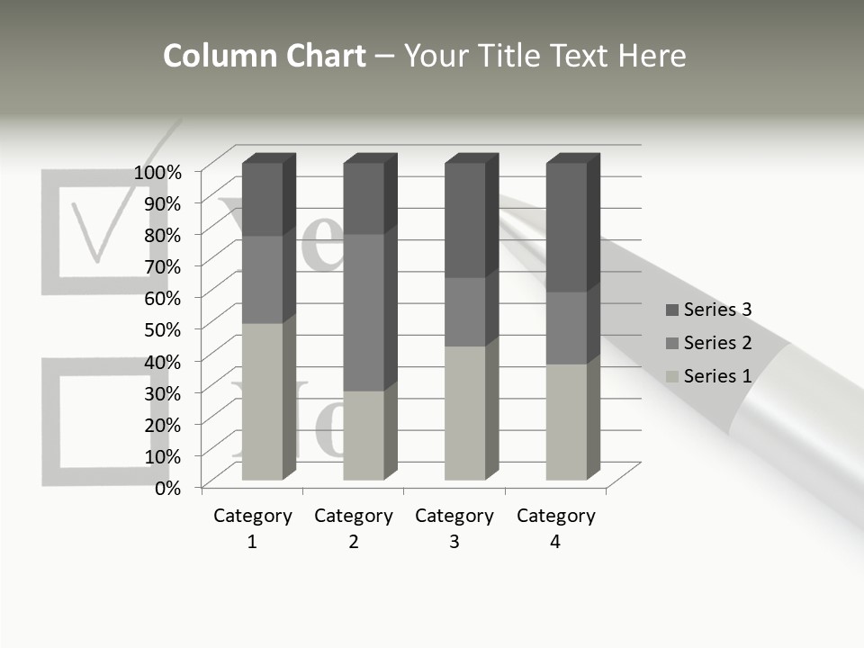 Abstract Agreement Paper PowerPoint Template