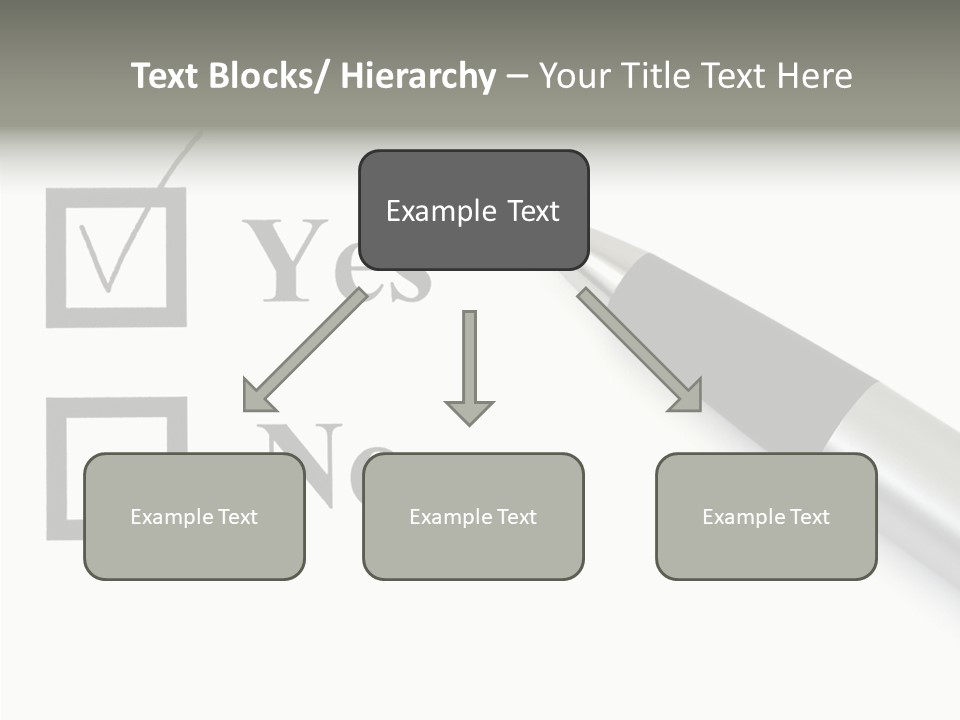 Abstract Agreement Paper PowerPoint Template
