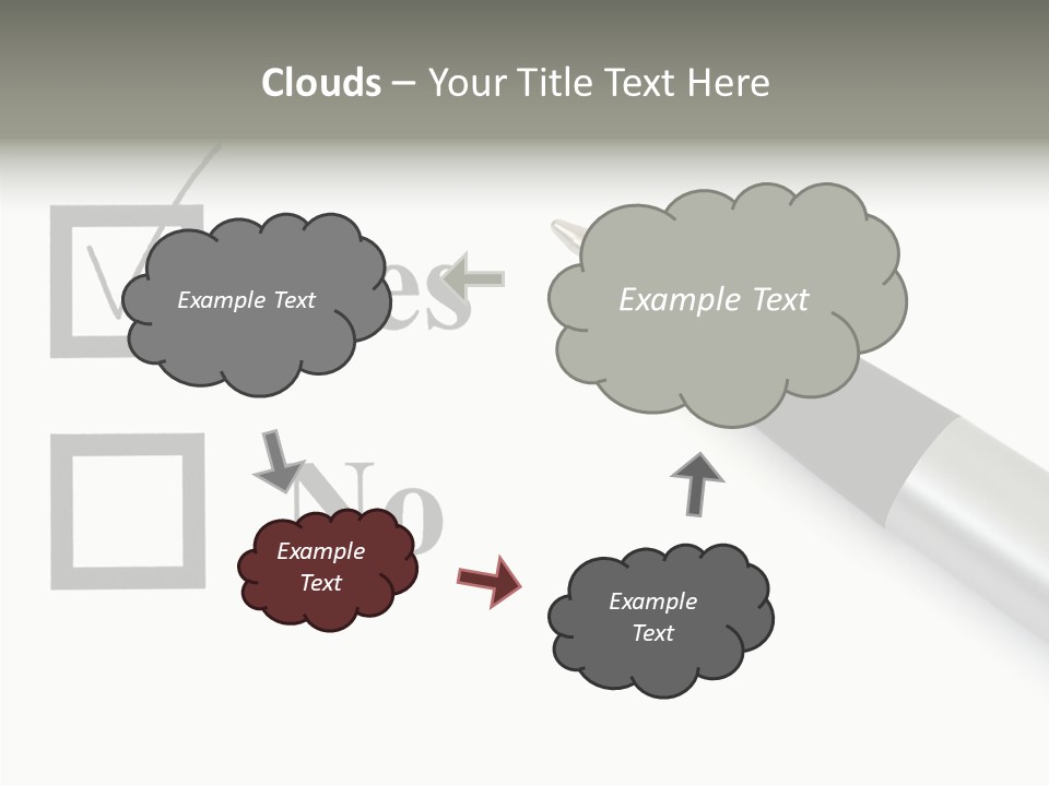 Abstract Agreement Paper PowerPoint Template
