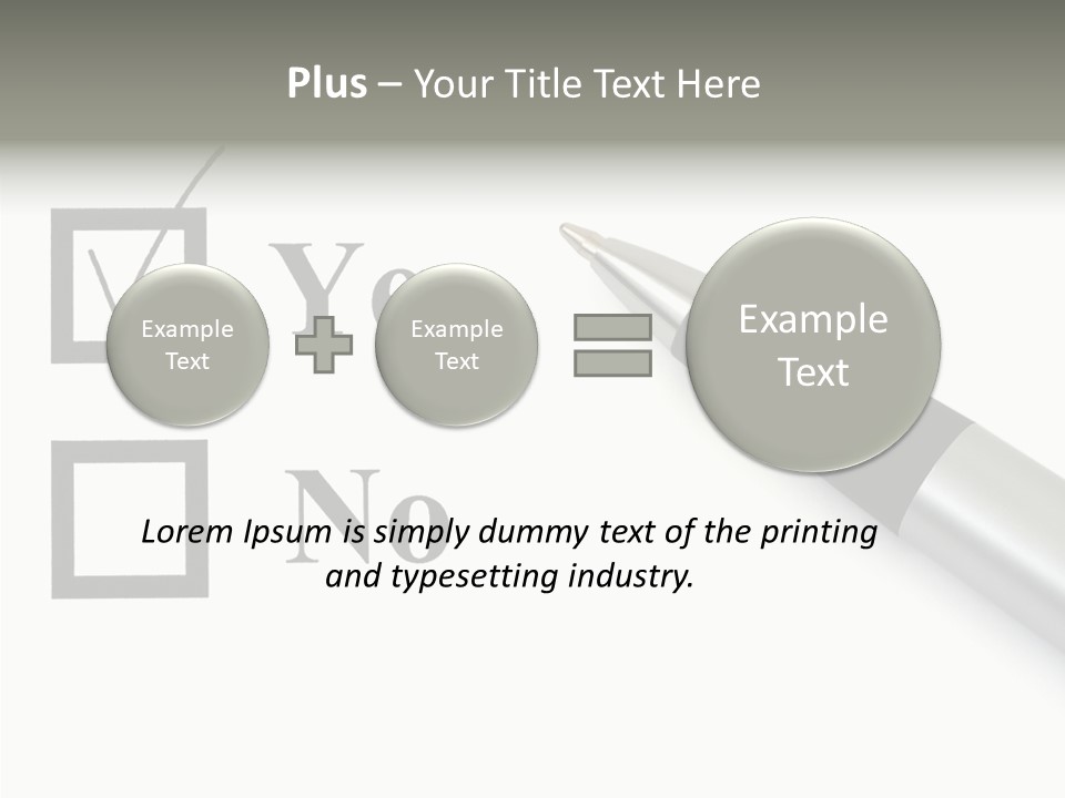 Abstract Agreement Paper PowerPoint Template