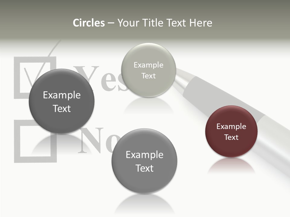 Abstract Agreement Paper PowerPoint Template