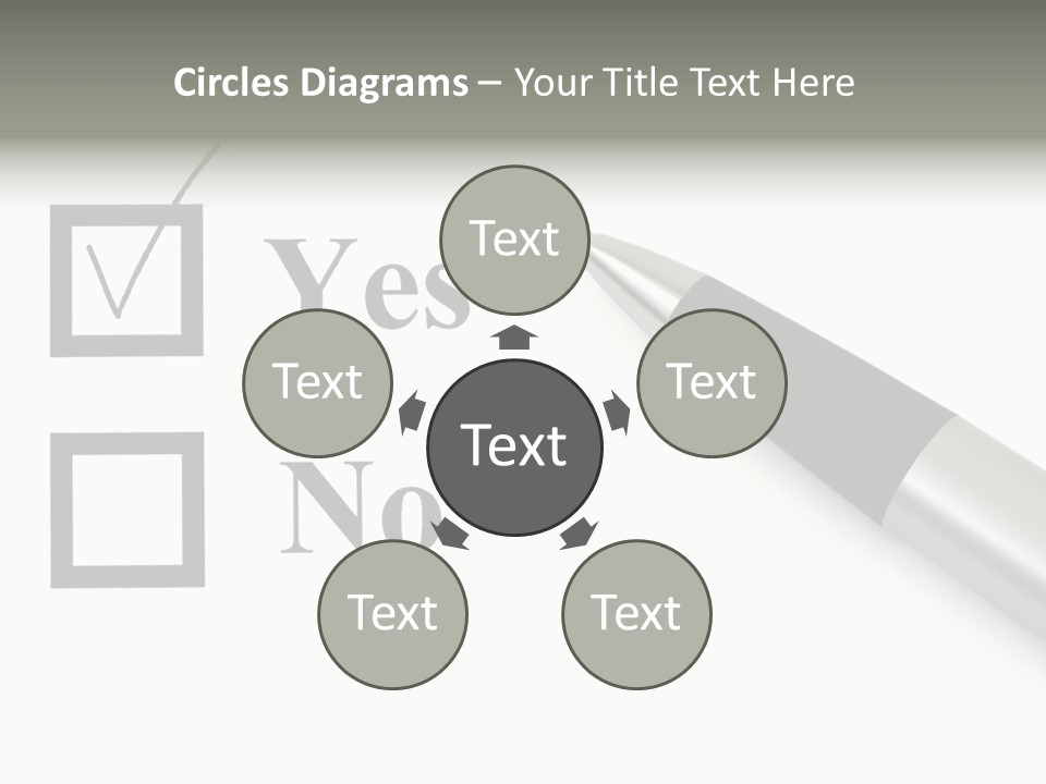 Abstract Agreement Paper PowerPoint Template