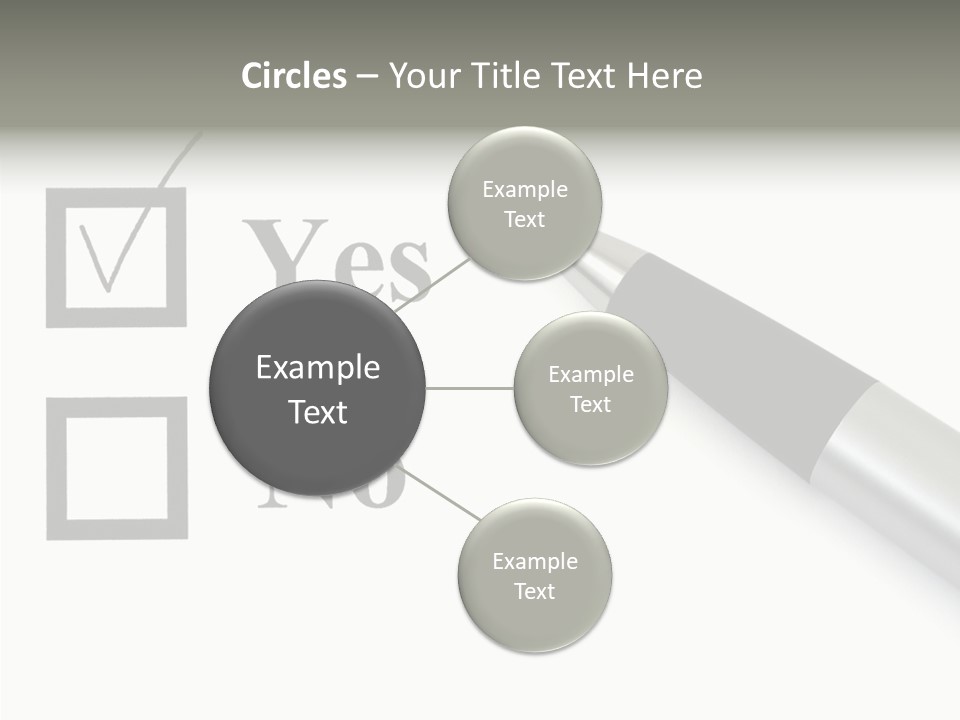 Abstract Agreement Paper PowerPoint Template