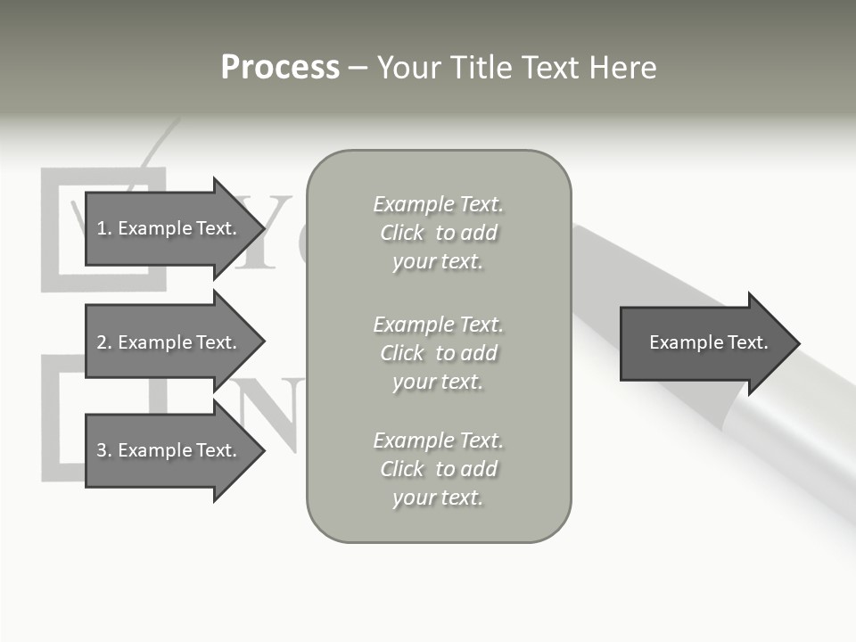 Abstract Agreement Paper PowerPoint Template