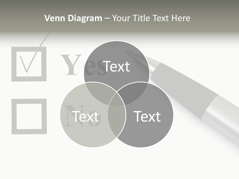 Abstract Agreement Paper PowerPoint Template