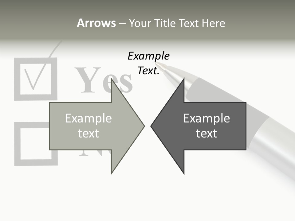 Abstract Agreement Paper PowerPoint Template