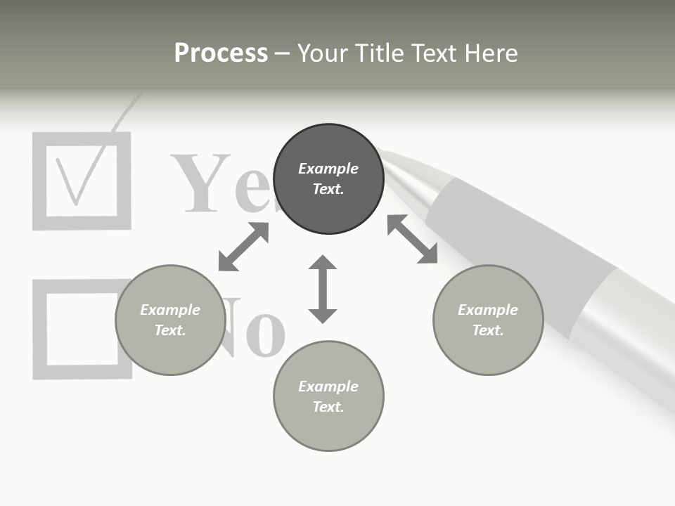 Abstract Agreement Paper PowerPoint Template