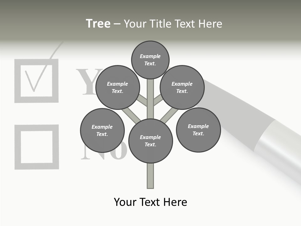 Abstract Agreement Paper PowerPoint Template
