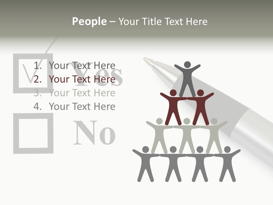 Abstract Agreement Paper PowerPoint Template