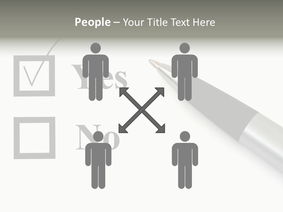 Abstract Agreement Paper PowerPoint Template