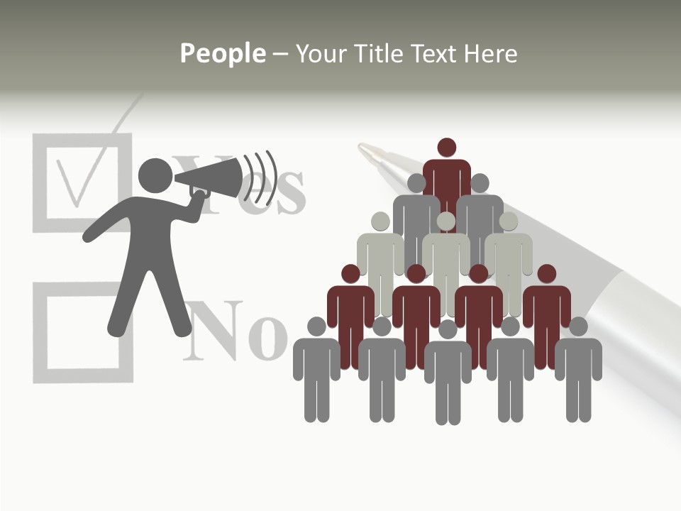 Abstract Agreement Paper PowerPoint Template