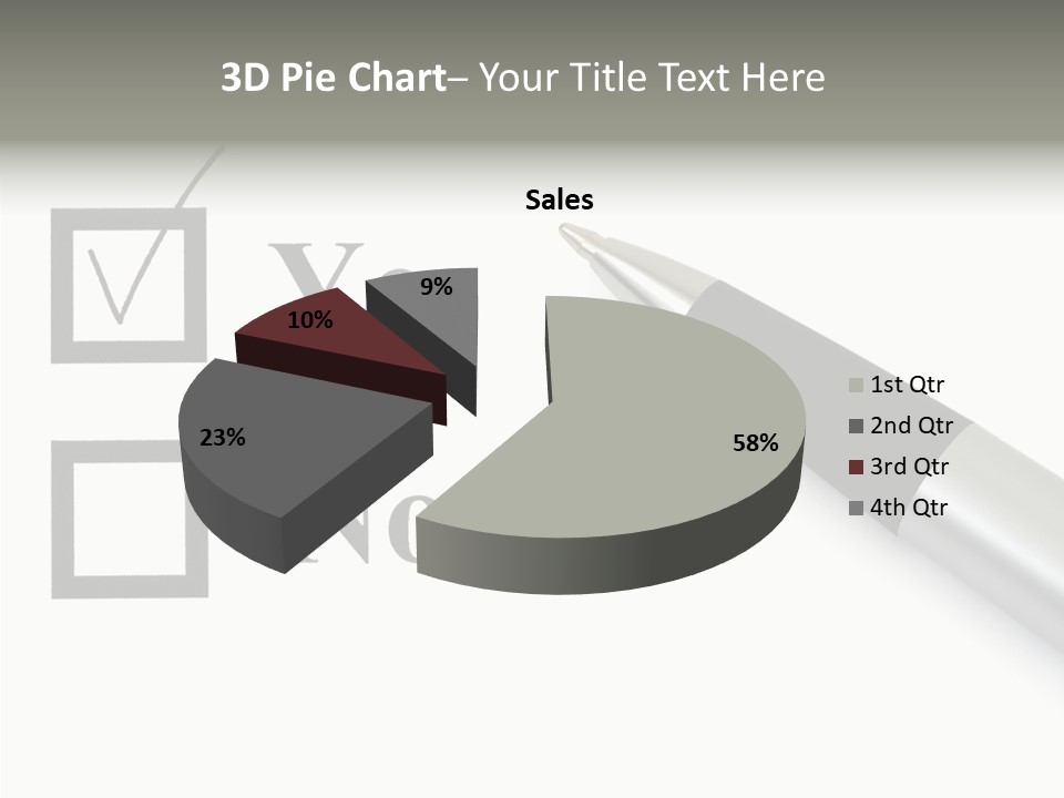 Abstract Agreement Paper PowerPoint Template