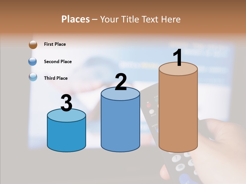 Bright Thumb Switch PowerPoint Template