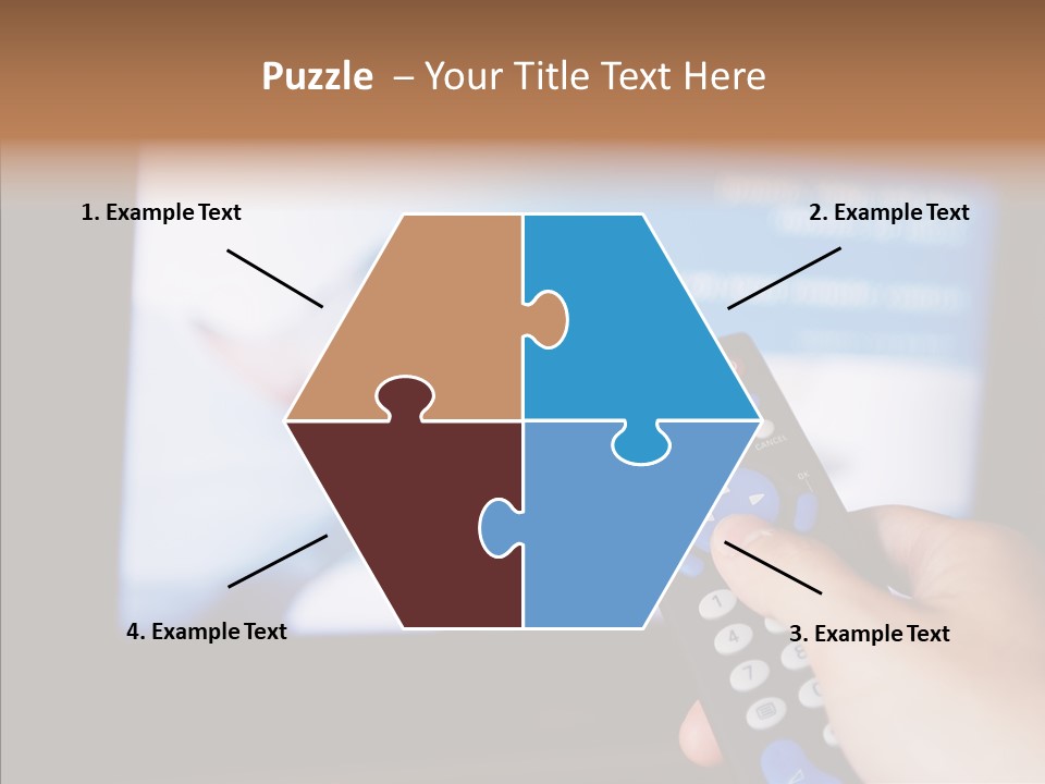 Bright Thumb Switch PowerPoint Template