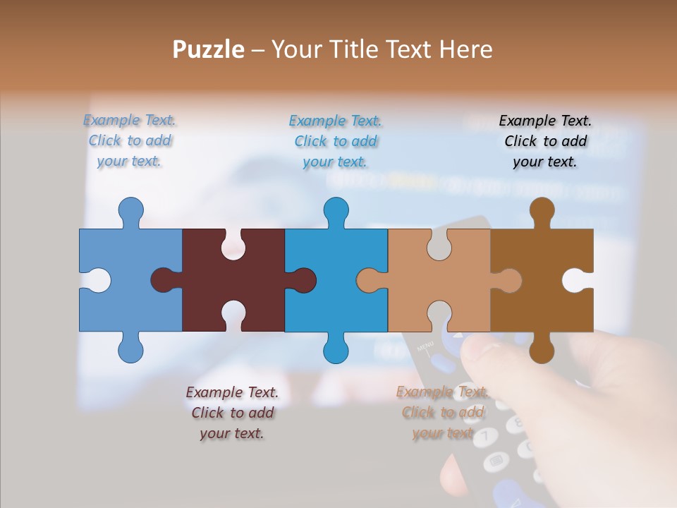 Bright Thumb Switch PowerPoint Template