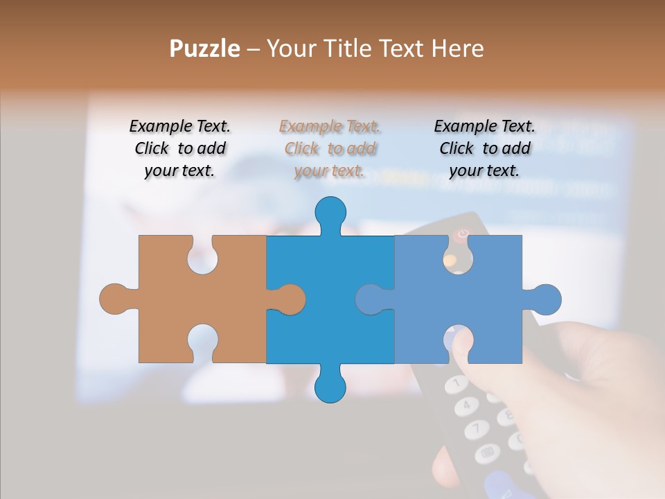 Bright Thumb Switch PowerPoint Template