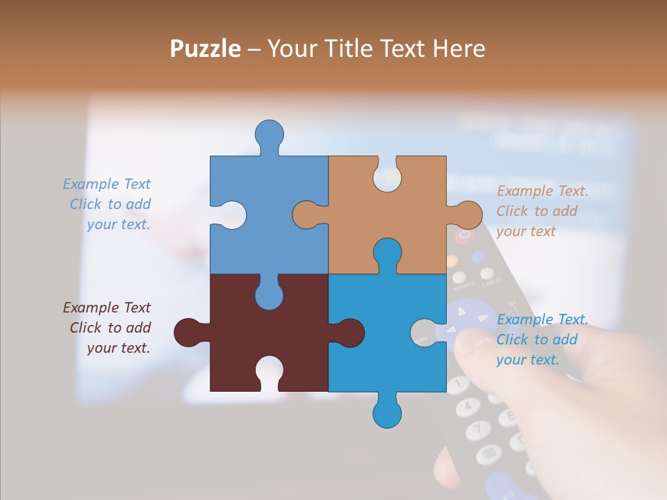 Bright Thumb Switch PowerPoint Template