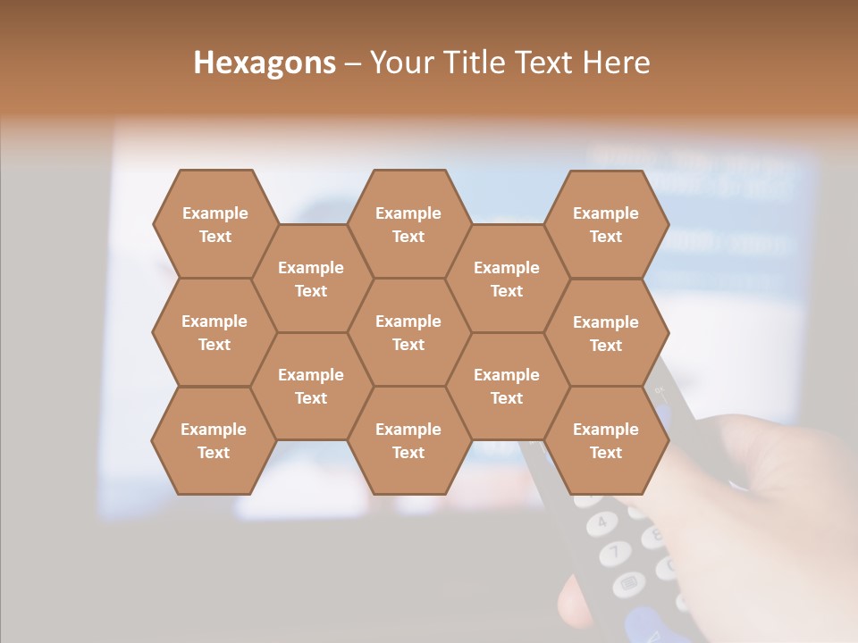 Bright Thumb Switch PowerPoint Template