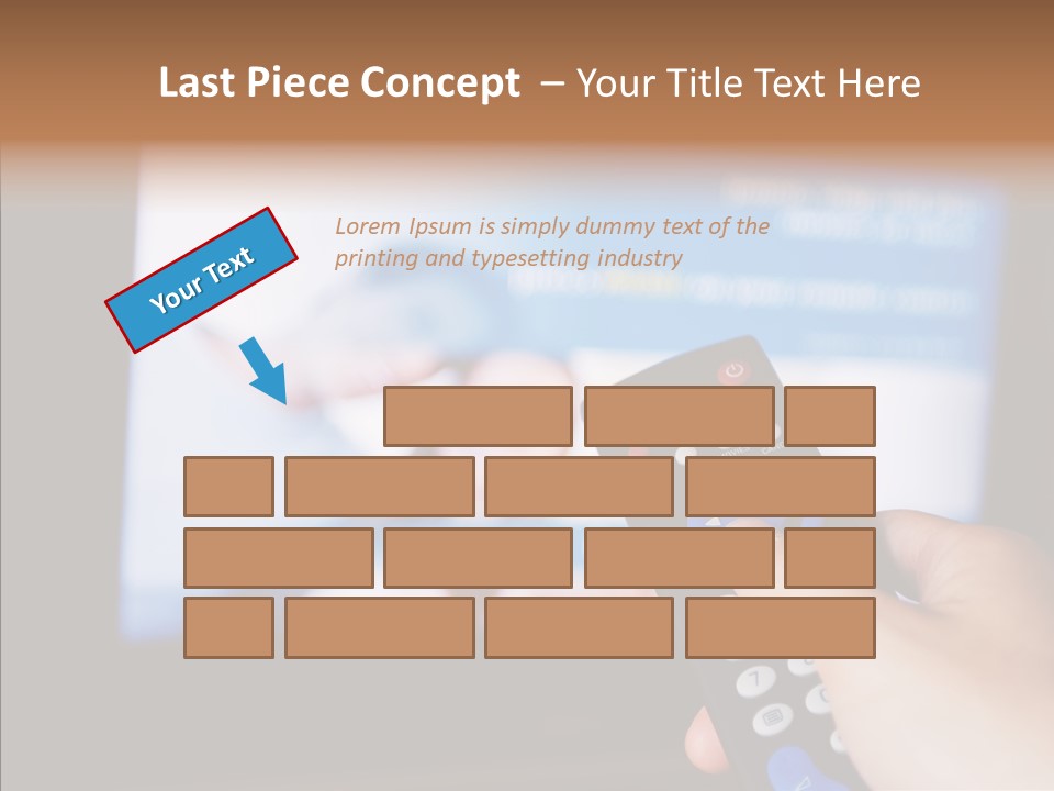 Bright Thumb Switch PowerPoint Template