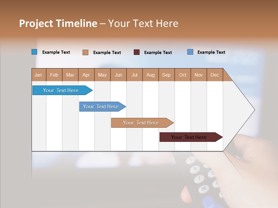 Bright Thumb Switch PowerPoint Template
