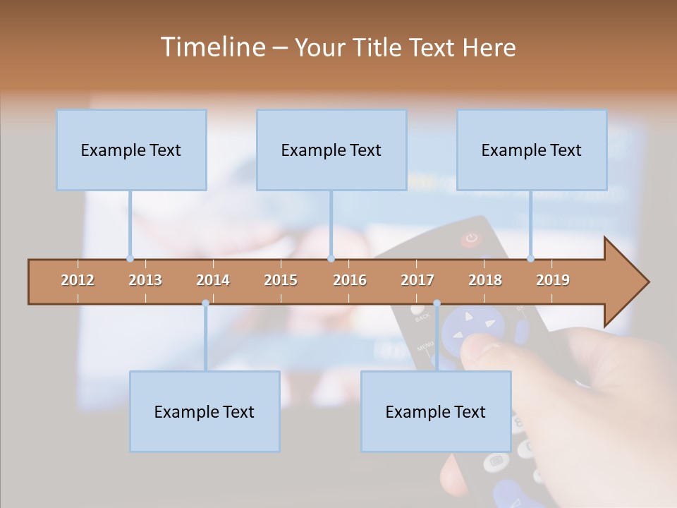 Bright Thumb Switch PowerPoint Template