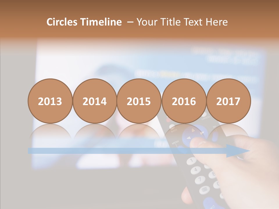 Bright Thumb Switch PowerPoint Template