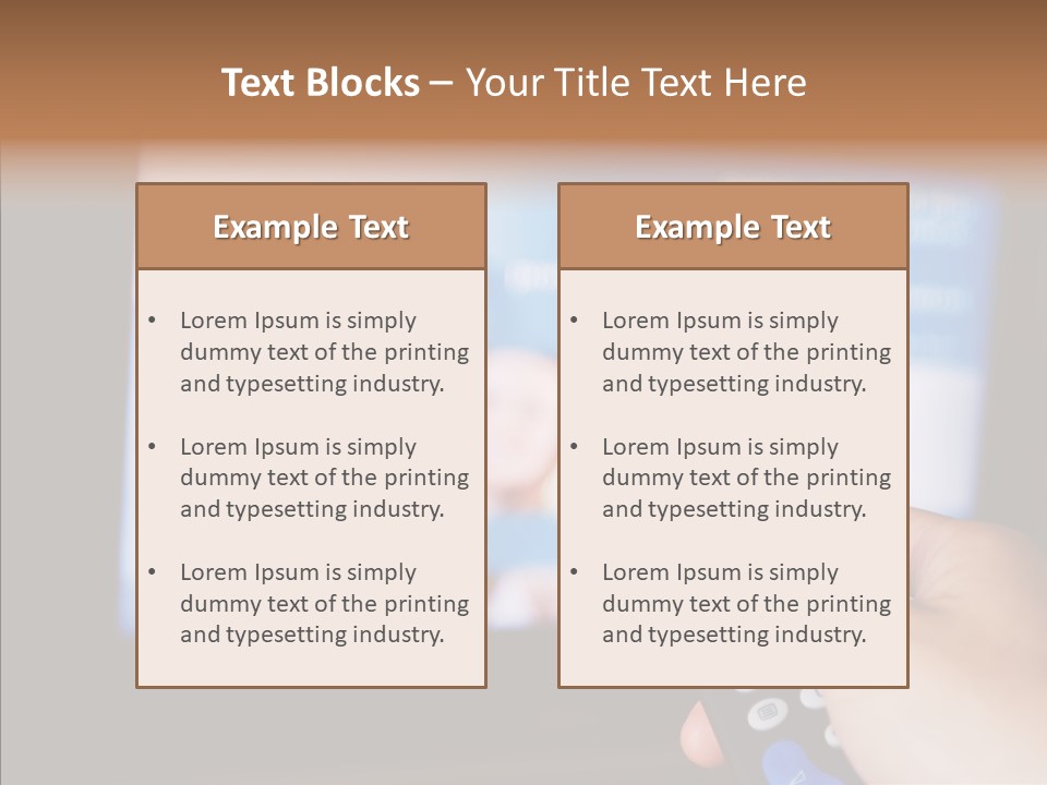Bright Thumb Switch PowerPoint Template