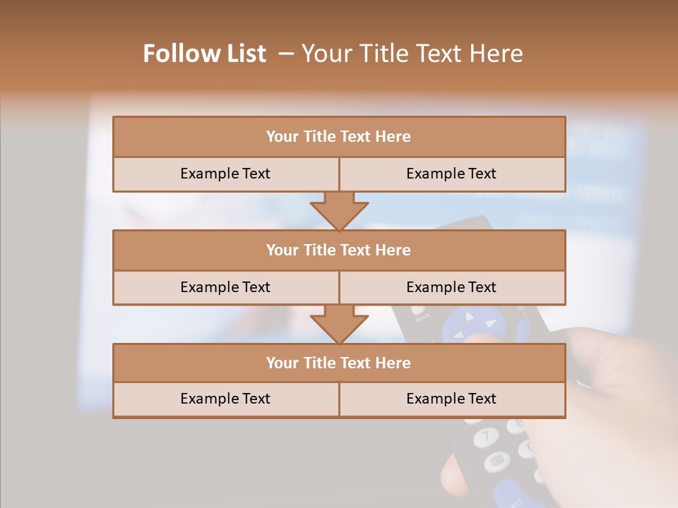 Bright Thumb Switch PowerPoint Template