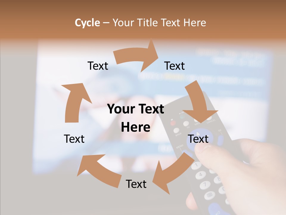 Bright Thumb Switch PowerPoint Template