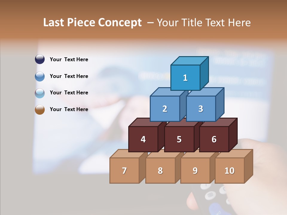 Bright Thumb Switch PowerPoint Template