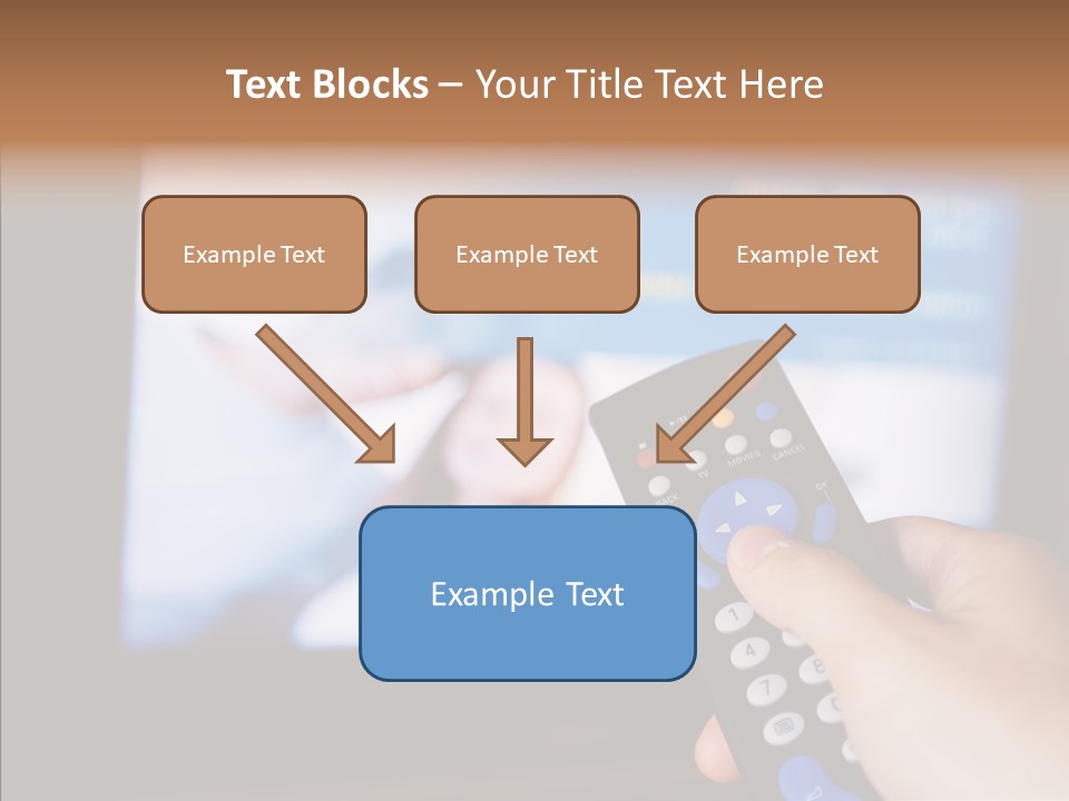 Bright Thumb Switch PowerPoint Template