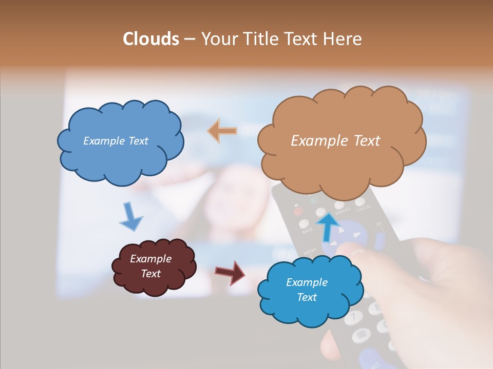 Bright Thumb Switch PowerPoint Template